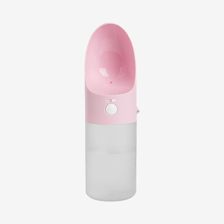개님의상점 로켓 휴대용 투명 물병 핑크 1번째 이미지