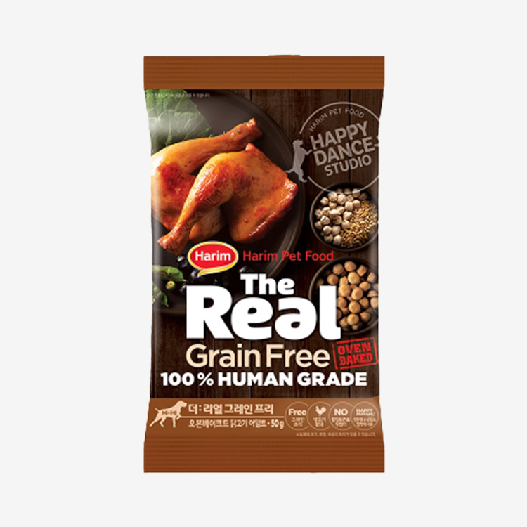 [샘플] 하림 더리얼 그레인프리 오븐베이크드 닭고기 어덜트 (50g) 1번째 이미지