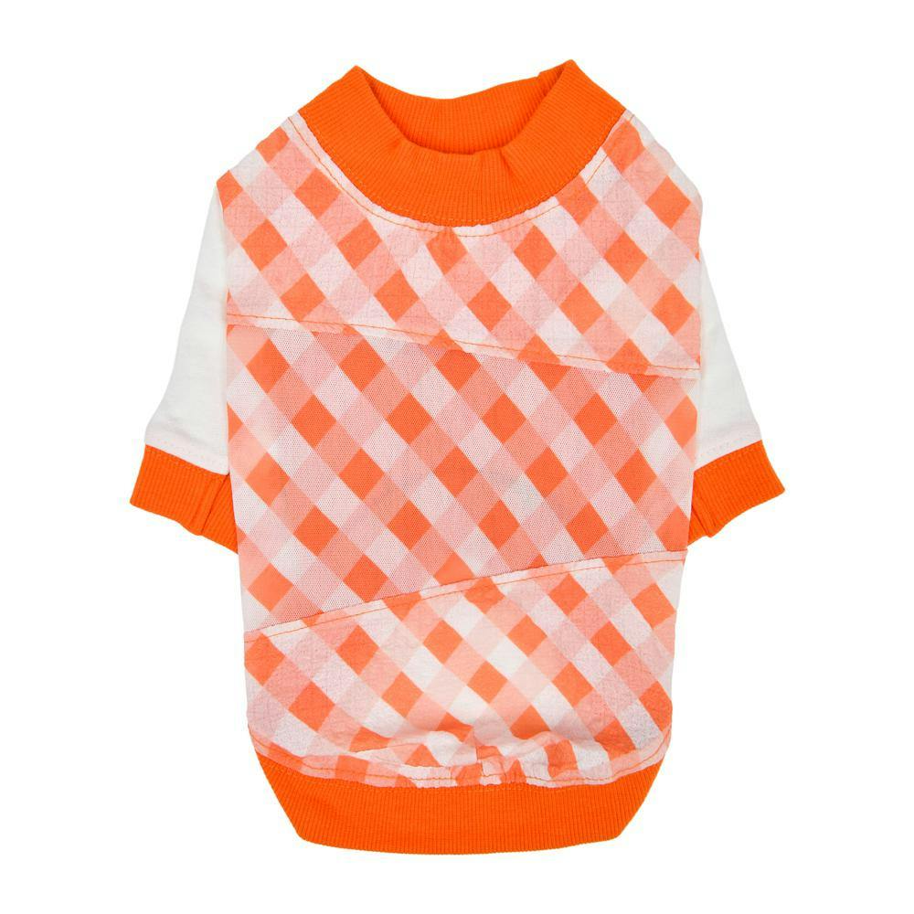 퍼피아 크라우드 티셔츠 오렌지 (S-XL) 4번째 이미지